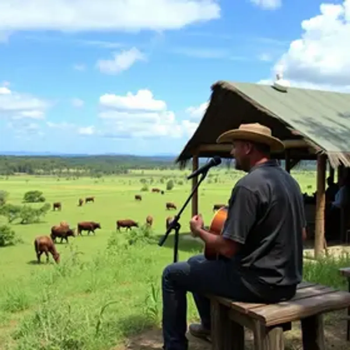 Aos 44 anos, cantor mostra refúgio de luxo e investimento na pecuária em Mato Grosso do Sul