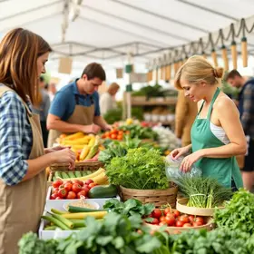 Feira da Agricultura Familiar conquista empreendedores e clientes com produtos saudáveis ede qualidade