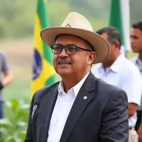Novo ministro da Agricultura e Pecuária toma posse em cerimônia em Brasília
