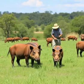 Produtores rurais têm até 30 de junho para informar ocorrência de javalis no Rio Grande do Sul